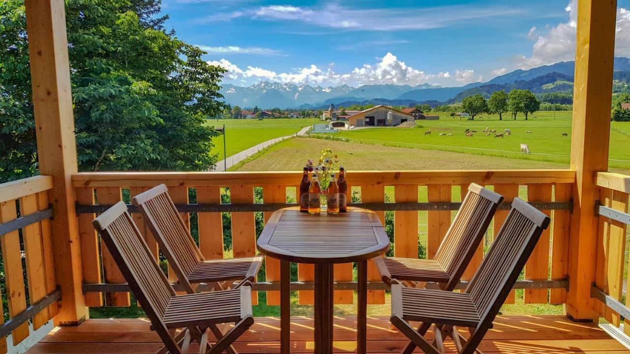 Ferienwohnung Gemütliche 80 qm FeWo mit traumhaftem Ausblick Burgberg im Allgäu Exterior foto
